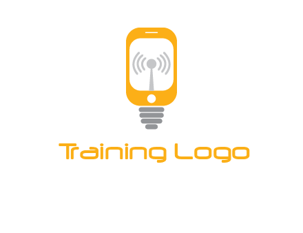 mobile and signal logo