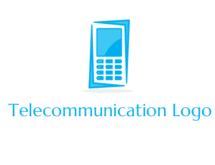 abstract mobile logo