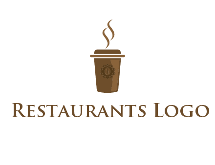 disposable coffee cup icon