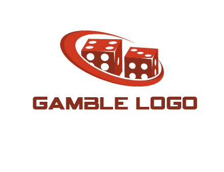 dices with swoosh logo