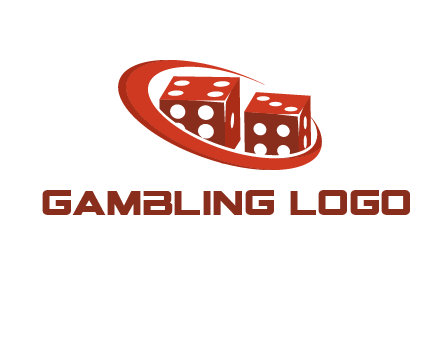 dices with swoosh logo