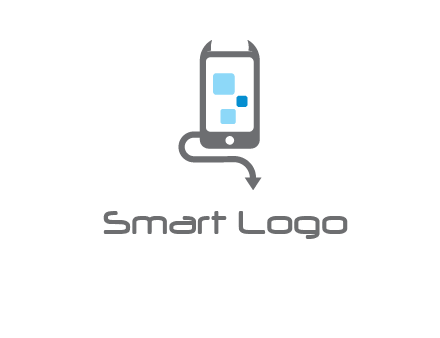 evil mobile phone icon