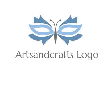 butterfly mask logo