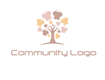 butterfly tree logo