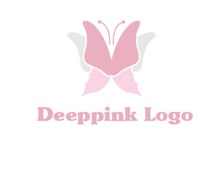 abstract butterfly logo