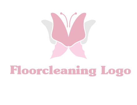 abstract butterfly logo