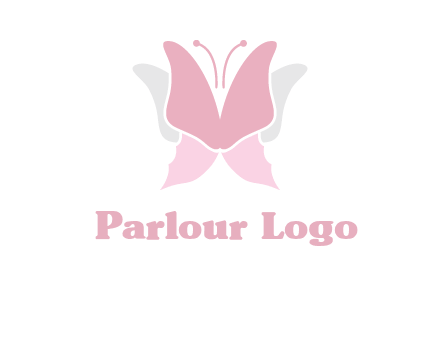 abstract butterfly logo