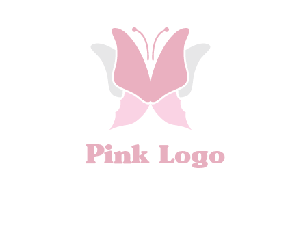 abstract butterfly logo