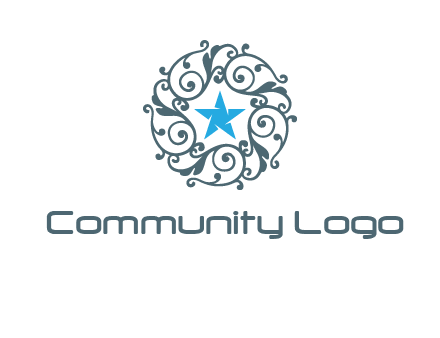 ornamental star logo