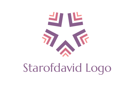 abstract star logo