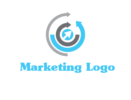 multiple arrows logo