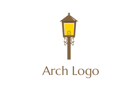 street lamp logo
