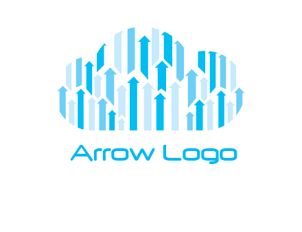 arrows cloud logo