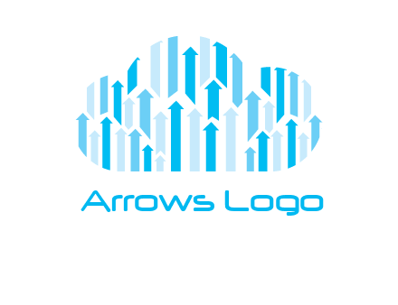 arrows cloud logo
