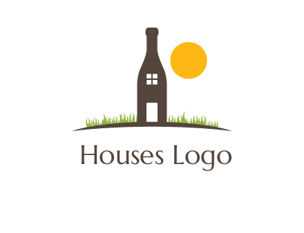 Wine house logo