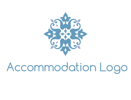 floral ornament logo