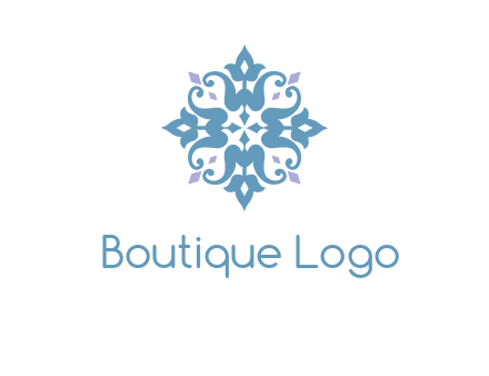 floral ornament logo