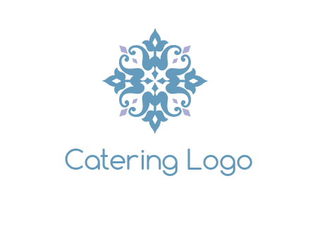 floral ornament logo
