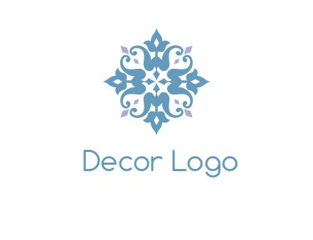 floral ornament logo