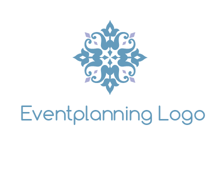 floral ornament logo