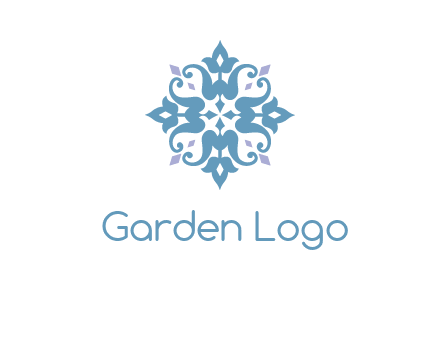 floral ornament logo