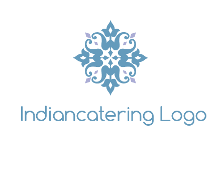 floral ornament logo