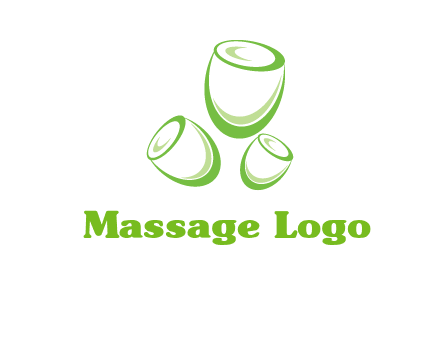 abstract tulips logo icon