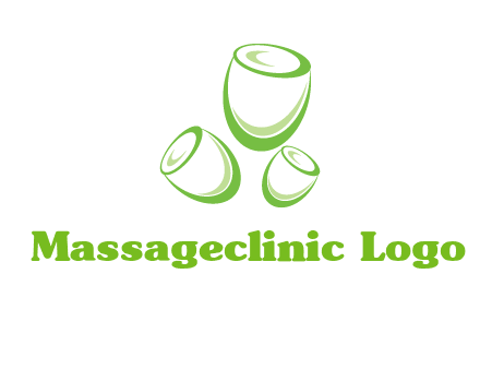 abstract tulips logo icon