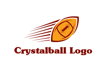 football flying logo