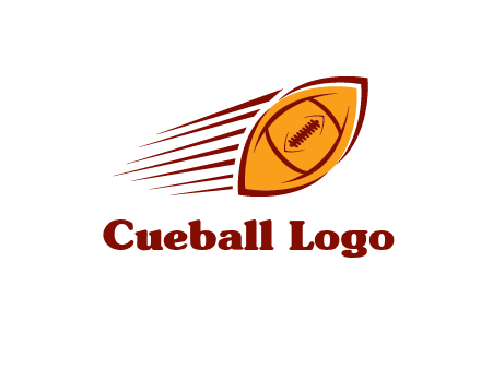 football flying logo
