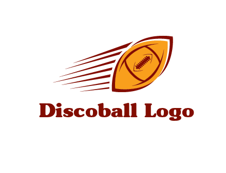 football flying logo