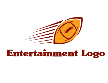 football flying logo