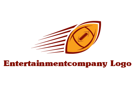 football flying logo