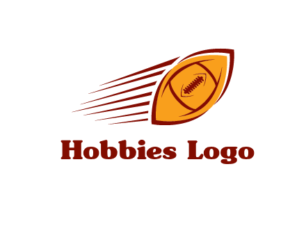 football flying logo