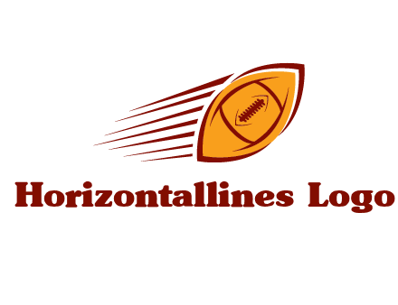 football flying logo