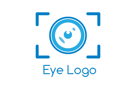 eye shape lens logo