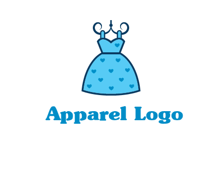 hanging baby frock icon