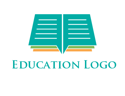 book and chat bubbles logo