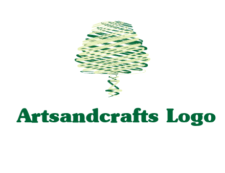 scribble tree logo