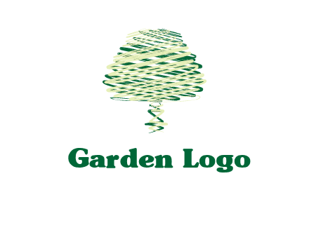 scribble tree logo