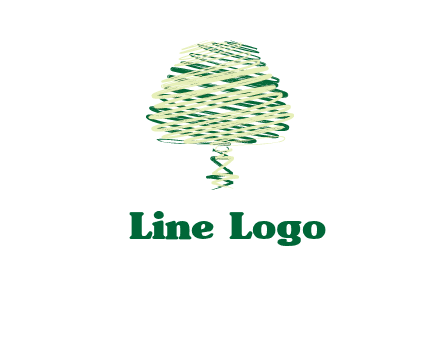 scribble tree logo