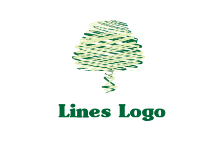 scribble tree logo