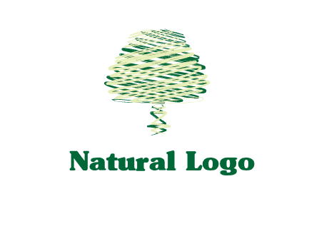 scribble tree logo