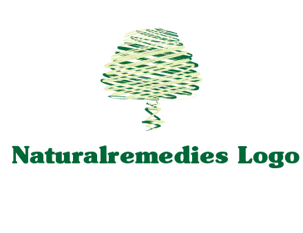 scribble tree logo