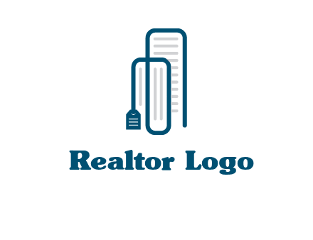 buildings with price tag logo