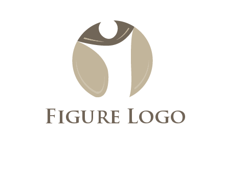 energetic person stretching in a circle icon