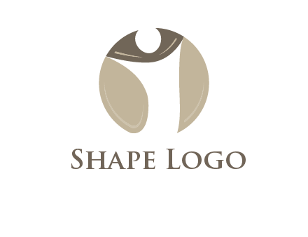 energetic person stretching in a circle icon