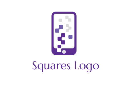 pixel mobile communication logo