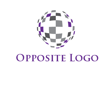 pixel globe information technology logo