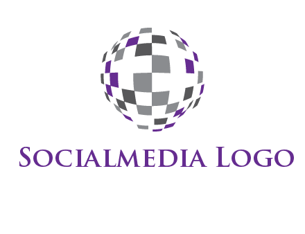 pixel globe information technology logo